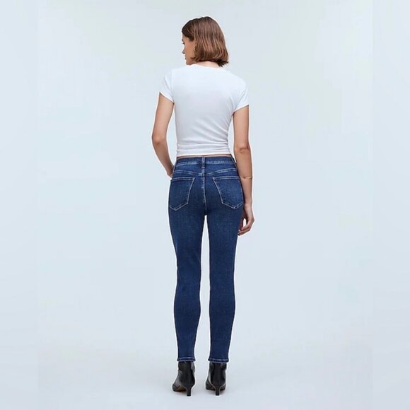 NEW Madewell Stovepipe Jeans in Pendleton Wash Size 27 - Picture 2 of 6